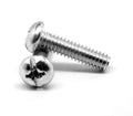 #10-24 x 3/8 Coarse Thread Machine Screw Pan Head Zinc Plated N6950